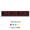 Wharton 4670 electronic date display