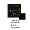 4900 Broadcast studio clocks with 50mm (2") or 20mm (0.8") digits and EBU/SMPTE synchonisation option (LTC)